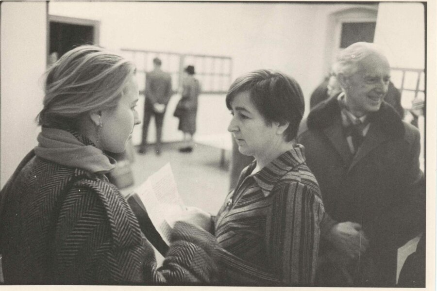 Zleva: Markéta Hockeová, Jiřina Hockeová